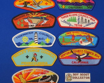 Boy Scout CSP's Council Shoulder Patches CSP Collectors #106