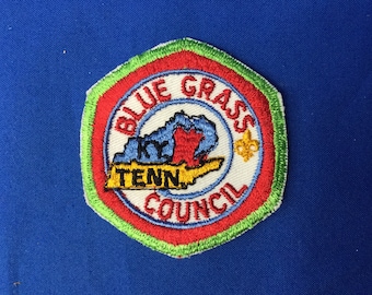 Écusson Boy Scout Blue Gress Council Kentucky Tennessee