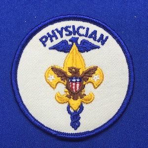 Boy Scout 1970&#39;s Arzt Erwachsenen Position Patch