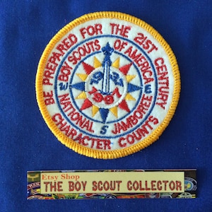 Boy Scout 1997 National Scout Jamboree Original Participant Pocket Patch