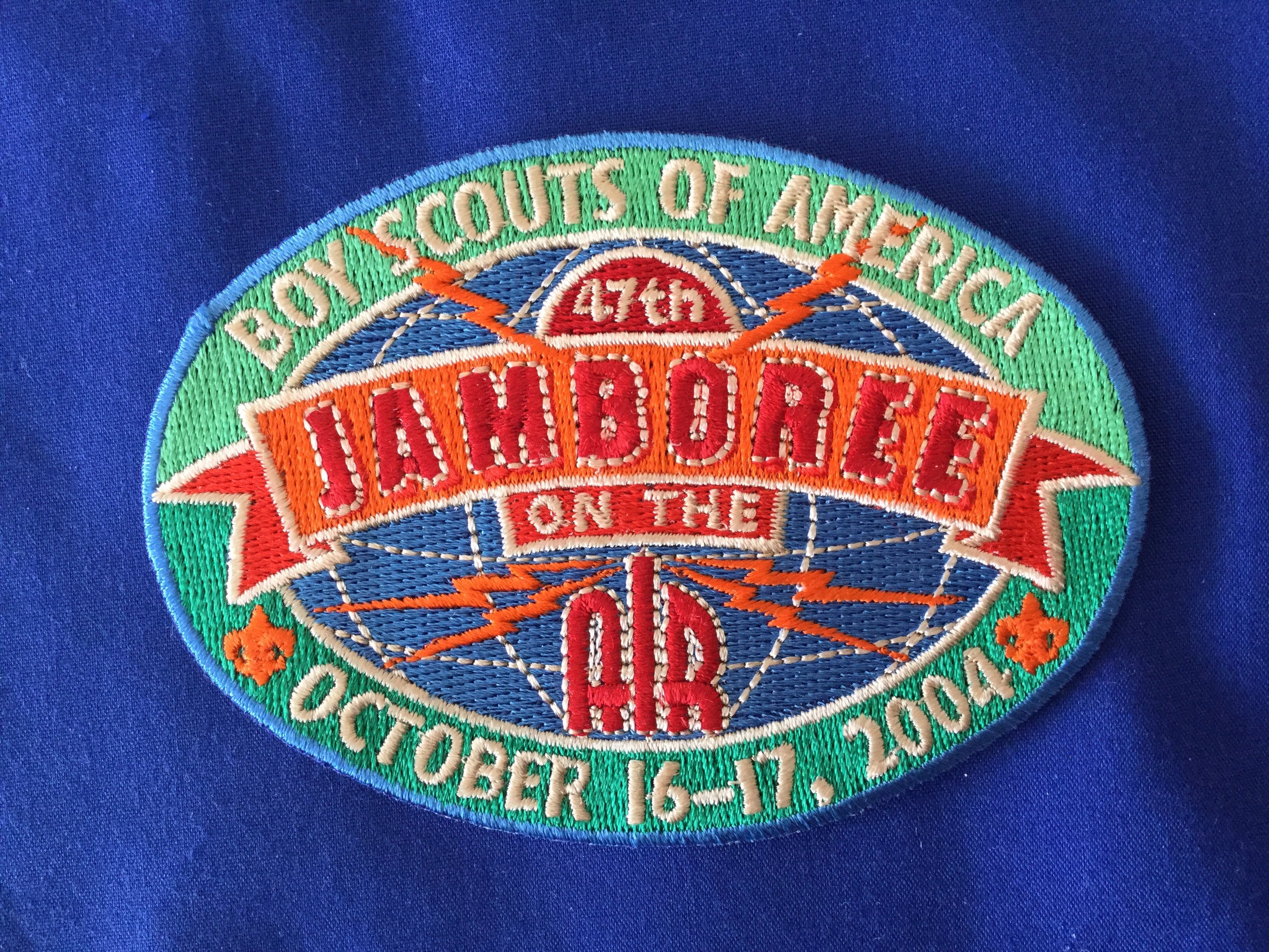 Boy Scout 2004 47th Jamboree on the Air Patch Etsy UK