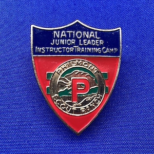 Boy Scout Philmont Scout Ranch National Jr. Leader Instructor Training Camp Neckerchief Slide