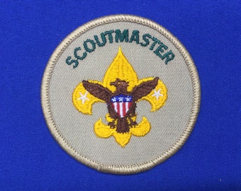 Boy Scout Scoutmaster Position Patch
