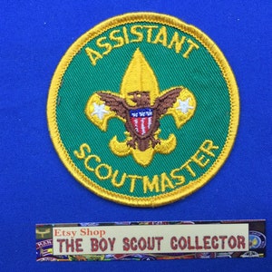Boy Scout Assistant Scoutmaster Adult Position Patch