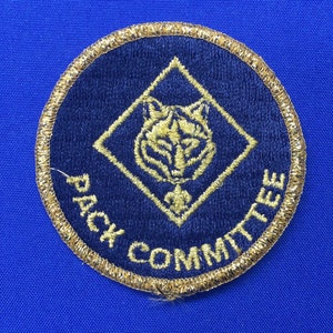 Cub Scout Trained Pack Committee Adult Position Patch