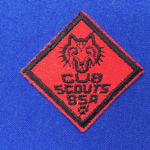 Cub Scouts BSA Wolf Rank Badge Cir: 1960&#39;s