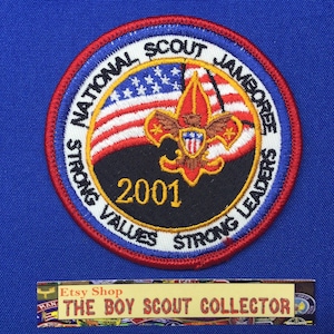 Boy Scout 2001 National Scout Jamboree Official Pocket Patch