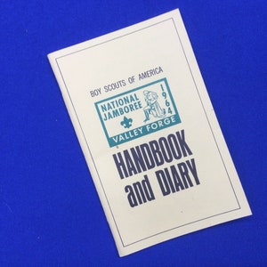 Boy Scout 1964 National Scout Jamboree Handbook And Diary