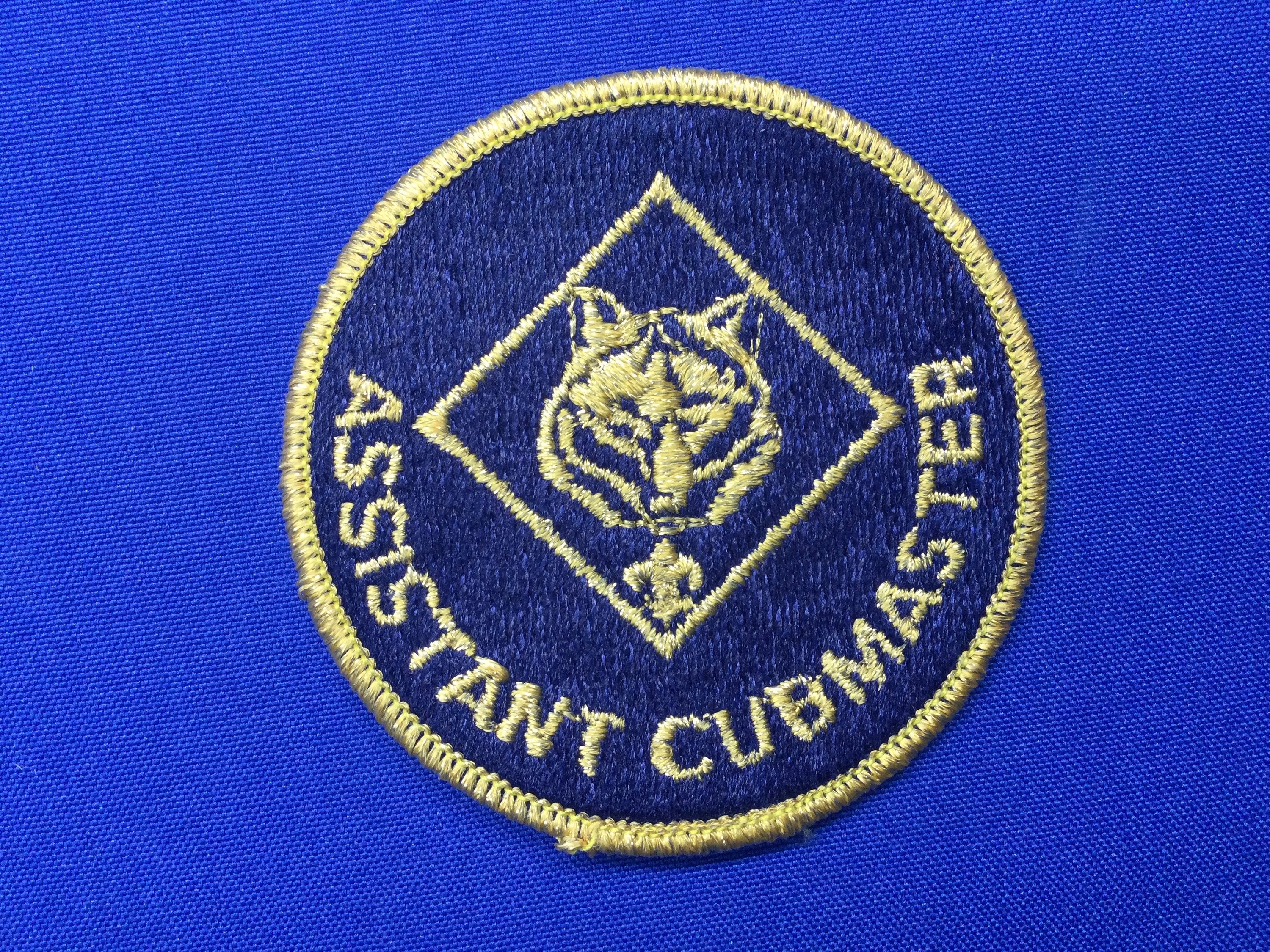 Cubmaster Position Patch Cub Scout Trained Assistant Cubmaster Adult Position Patch - Etsy