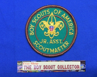 Toppa per capo scout assistente junior degli anni '60 dei Boy Scout