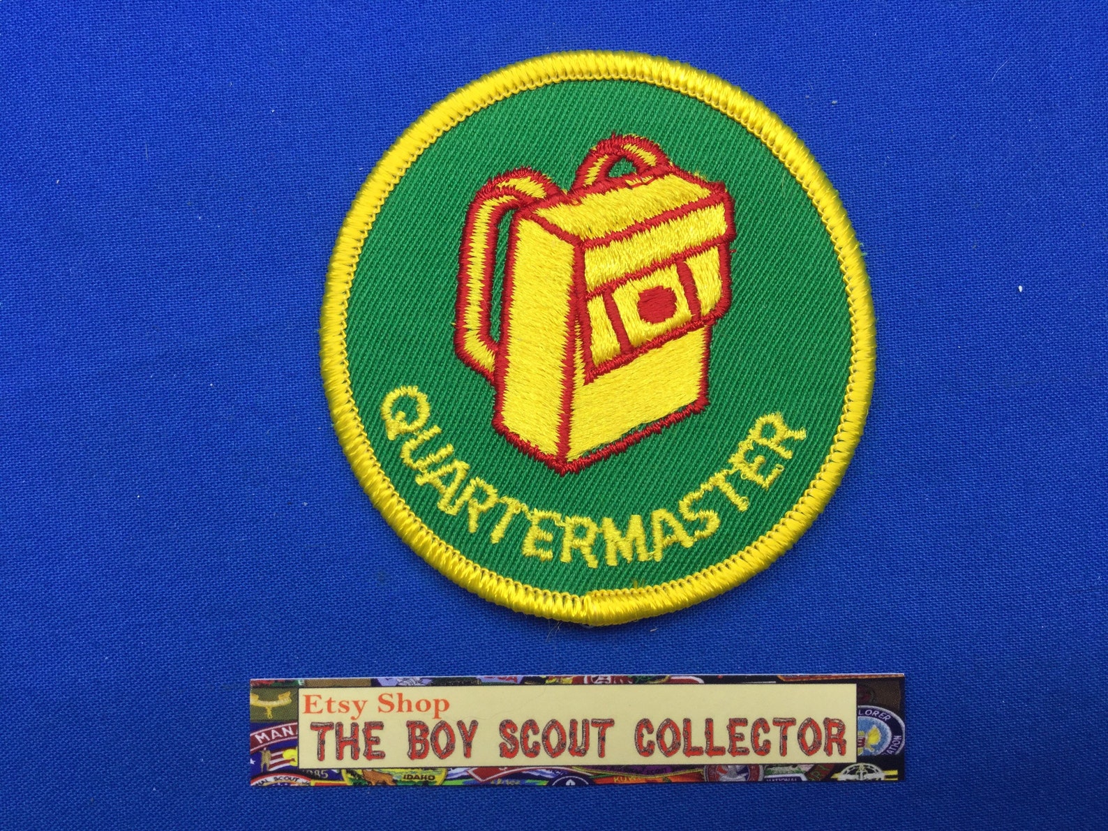Boy Scout Quartermaster Position Shoulder Patch Etsy