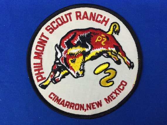 Boy Scout Philmont Jacket Patch Cimarron, New Mexi