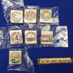 Boy Scout Jamboree Belt Loop Set Of 7
