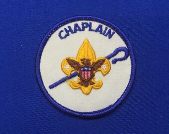 Boy Scout 1970's Chaplain Adult Position Patch