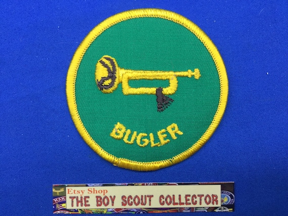 Boy Scout Bugler Position Shoulder Patch - image 1