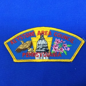 Écusson sur l&#39;épaule du conseil régional de Keystone CSP scout de Pennsylvanie