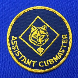 Cub Scout Assistant Cubmaster Adult Position Patch