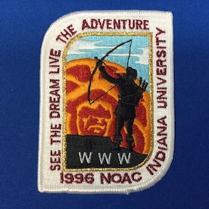 Boy Scout 1996 National Order Of The Arrow Conference NOAC Participant Patch
