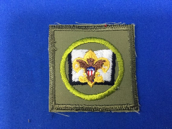 Boy Scout Librarian Position Patch From 1960's - image 1