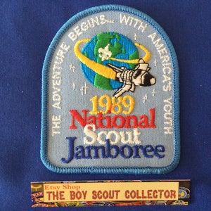 Boy Scout 1989 National Scout Jamboree Original Participant Pocket Patch
