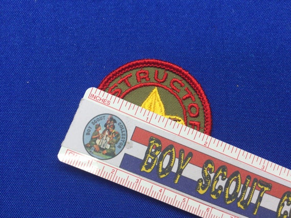 Boy Scout Instructor Patch from 1970's - image 2