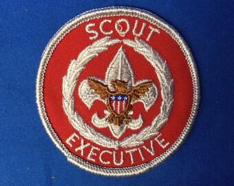 Boy Scout Adult Position Patch Scout Executive
