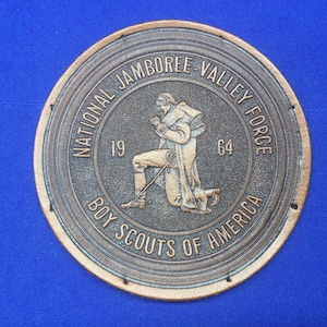 Boy Scout Leather Jacket Patch 1964 National Scout Jamboree Valley Forge PA