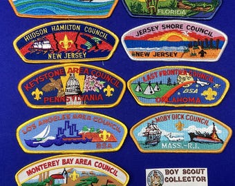 Boy Scout CSP's Council Shoulder Patches CSP Collectors #103