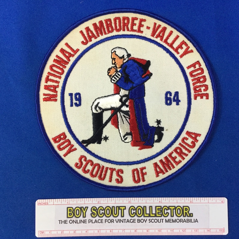 Boy Scout 1964 National Jamboree Original Jacket Patch BSA Etsy