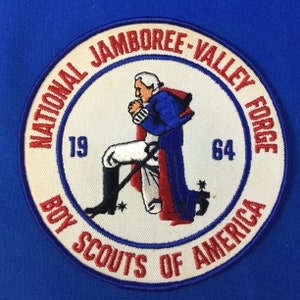 Boy Scout 1964 National Jamboree Original Jacket Patch BSA
