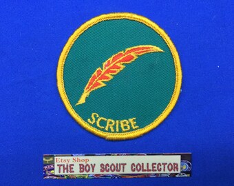 Boy Scout Scribe Position Shoulder Patch