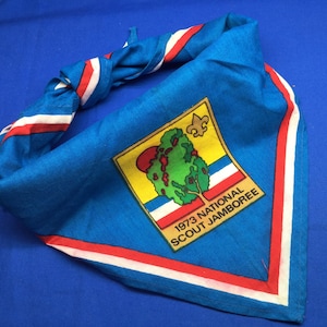 Vintage Boy Scout Halstuch Original vom National Jamboree 1973