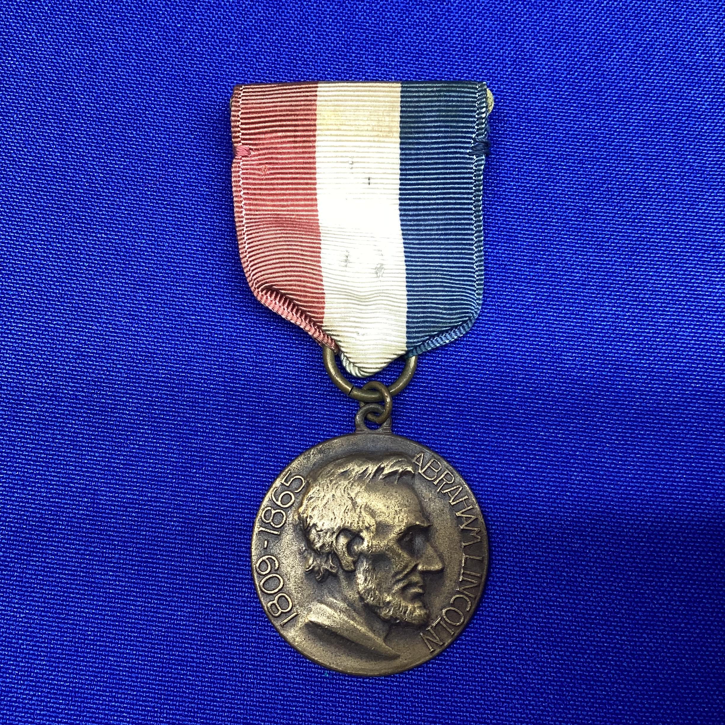 アブラハムリンカーン　メダル　ヴィンテージ Lincoln medal - Etsy 日本