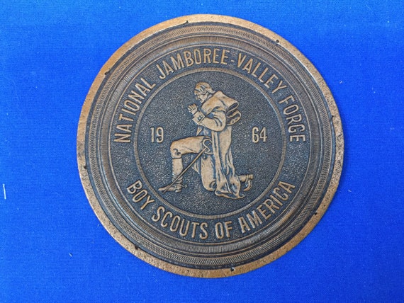 Boy Scout Leather Jacket Patch 1964 National Scout