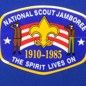 Boy Scout 1985 National Scout Jamboree Decal New Old Stock