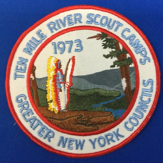 Boy Scout Ten Mile River Scout Camps 1973 Jacket P