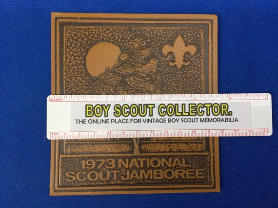 Boy Scout Leather Jacket Patch 1973 National Scou… - image 2