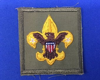 Boy Scout Tenderfoot Rank Patch From 1960's
