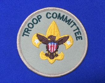 Boy Scout Troop Committee Position Patch