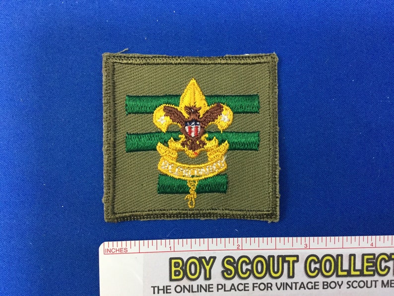 Boy Scout Senior Patrol Leader Position Patch From 1960's Etsy