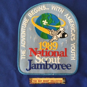 Boy Scout 1989 National Scout Jamboree Original Jacket Patch