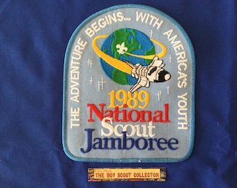 Boy Scout 1989 National Scout Jamboree Original Jacket Patch