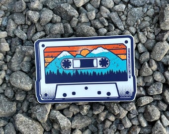Natures Mix Tape Sticker