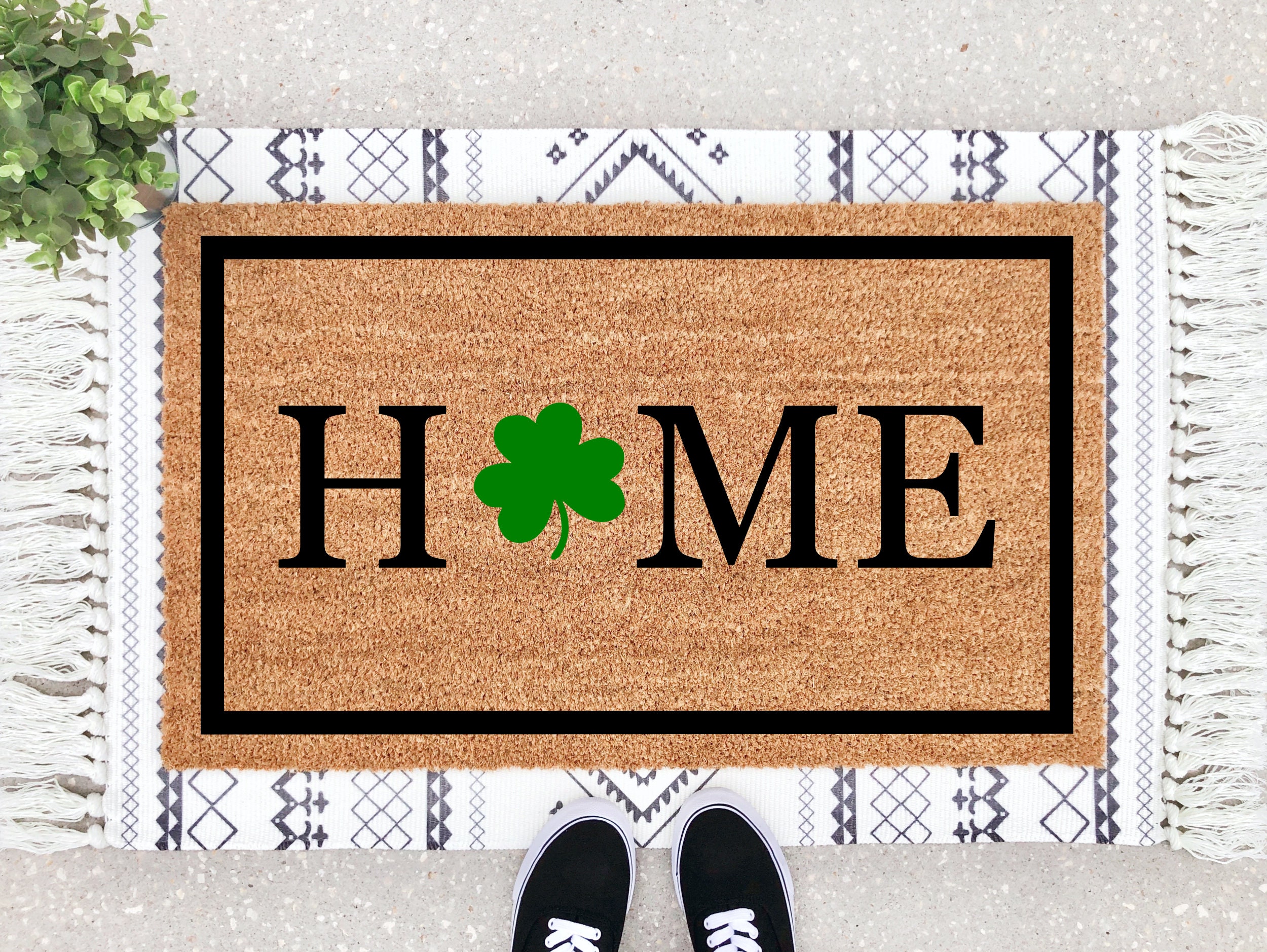 Floor & Rugs Luck of the Irish doormat Rugs Home & Living