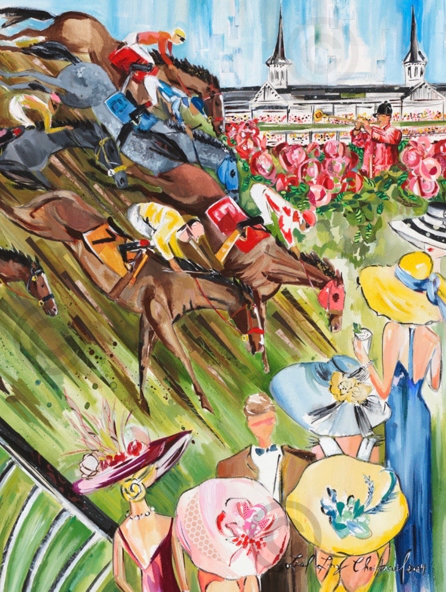 2024 Kentucky Derby Design Print