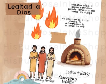 Lealtad a Dios - Bible Journaling - Printable - Bible Study - God - Faith  - Digital Download - Lettering - Watercolor