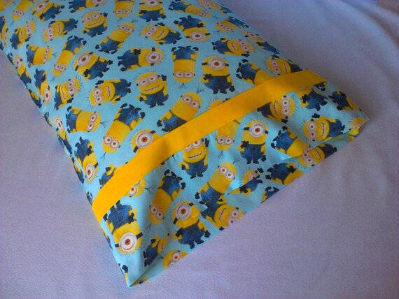 Minions Despicable Me Pillowcase Etsy
