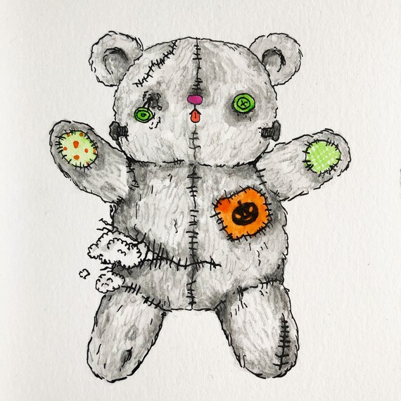 frankenstein teddy bear