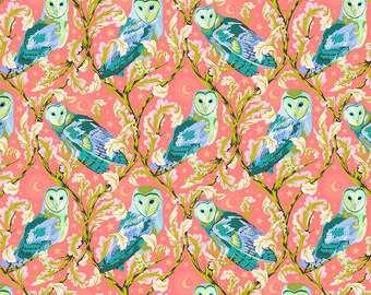 Moon Garden - Night Owl (PWTP197.DAWN) by Tula Pink for Free Spirit Fabrics