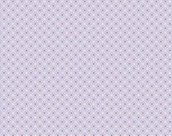 Fabric From the Attic - Matrix (A-9981-LP) in Wisteria by Giucy Giuce for Andover Fabrics